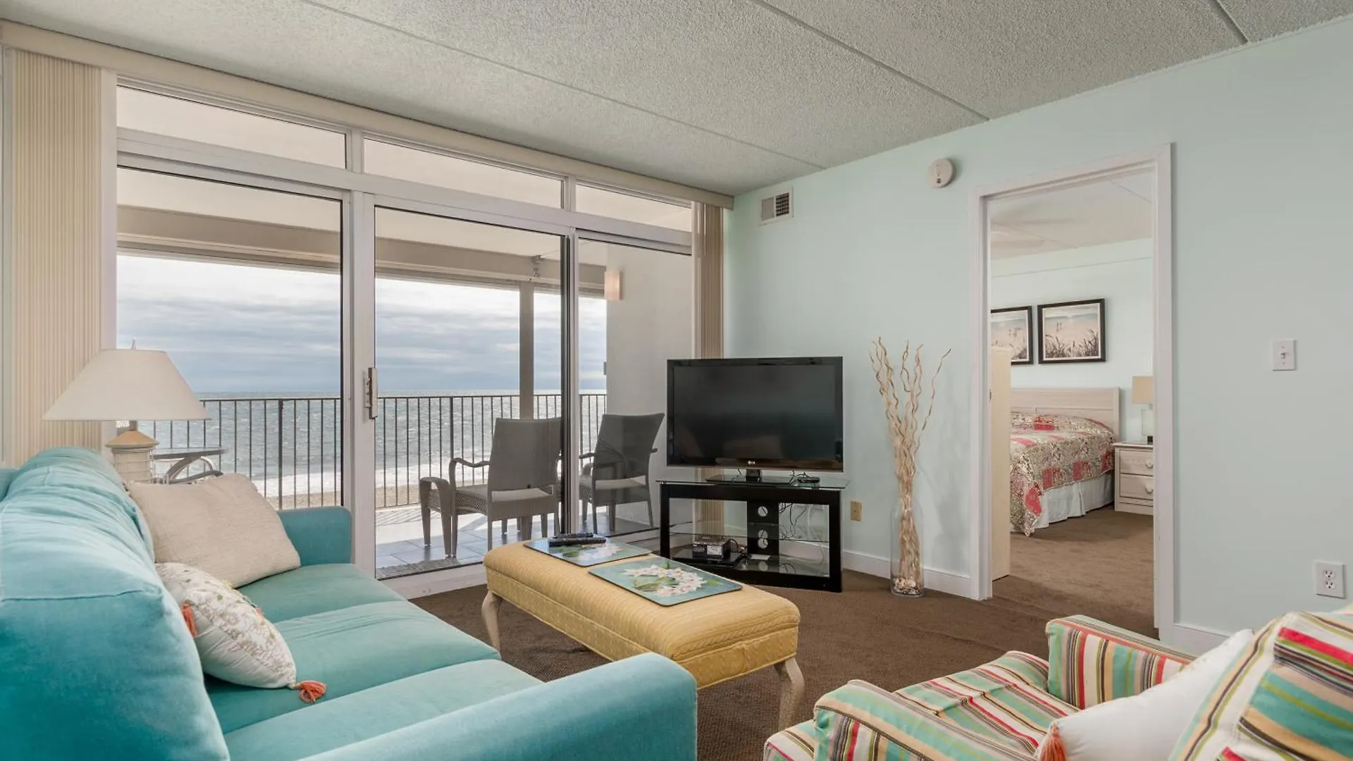 オーシャン・シティFamily Friendly 2Br, Amazing Unobstructed Ocean View,Huge Balcony, Poolアパートメント 0*, オーシャン・シティ 米国