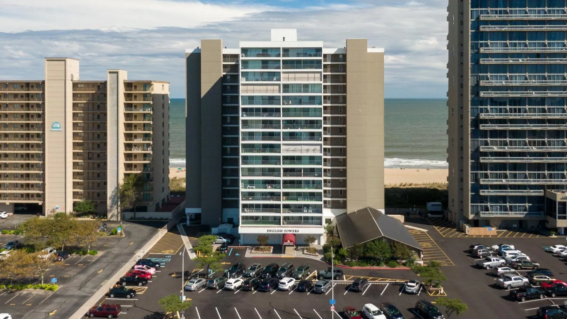 アパート オーシャン・シティFamily Friendly 2Br, Amazing Unobstructed Ocean View,Huge Balcony, Poolアパートメント