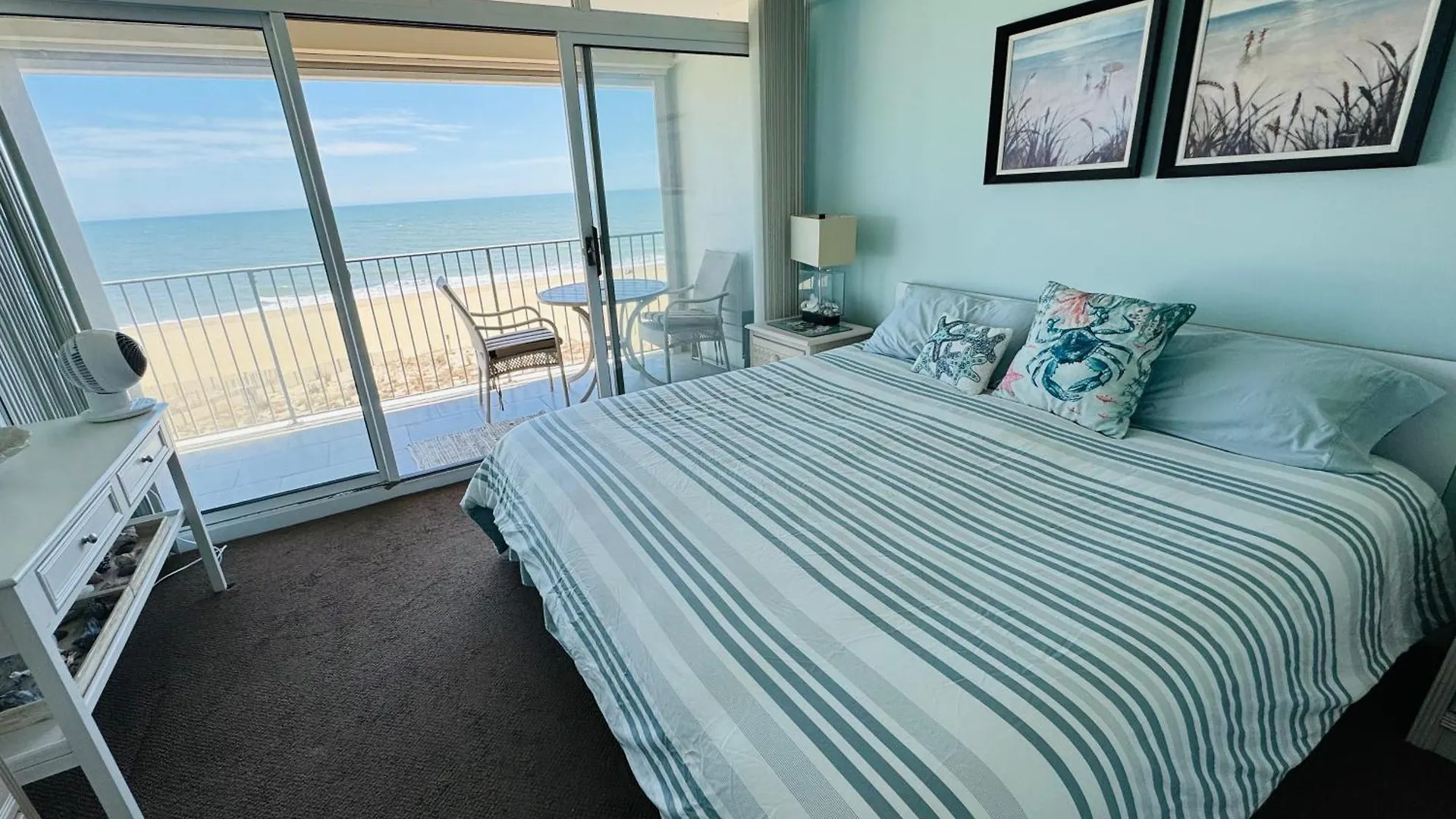 Family Friendly 2Br, Amazing Unobstructed Ocean View,Huge Balcony, Pool Apartment Ocean City