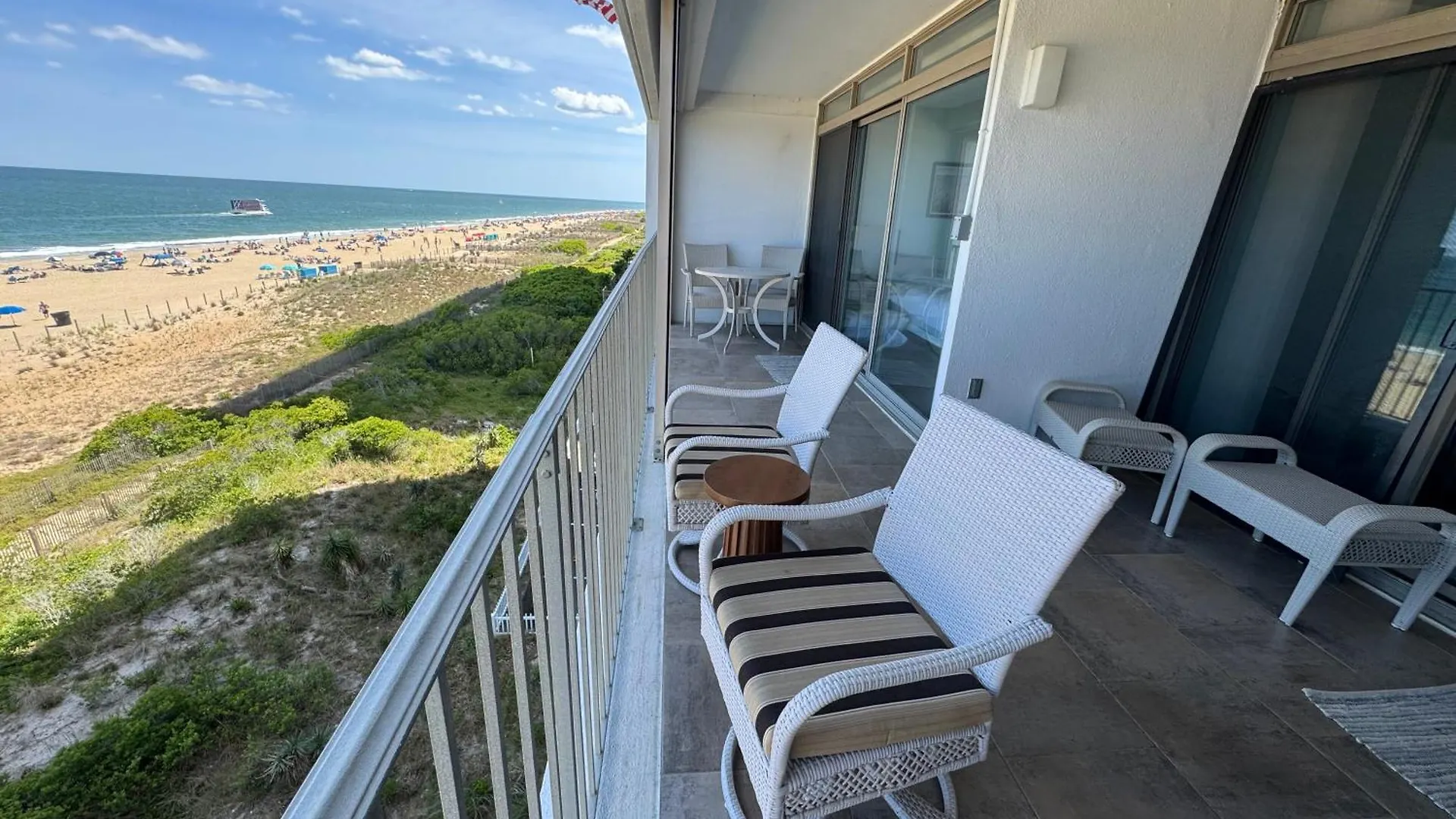 オーシャン・シティFamily Friendly 2Br, Amazing Unobstructed Ocean View,Huge Balcony, Poolアパートメント 米国